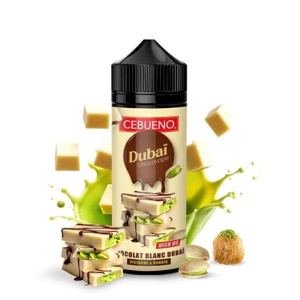 Dubaï Chocovape White 100ml – Cebueno