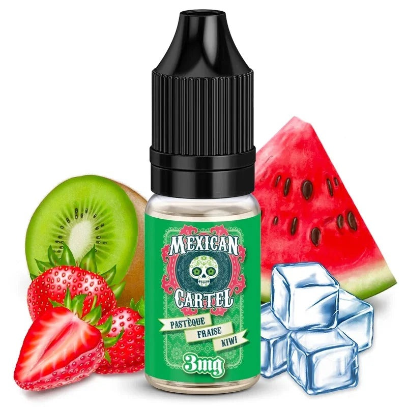 Pastèque Fraise Kiwi Mexican Cartel 10ml – Kmls