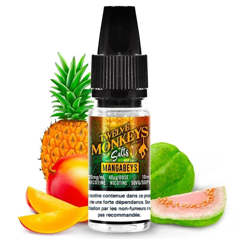 Mangabeys Sels de nicotine 10ml – Twelve Monkeys