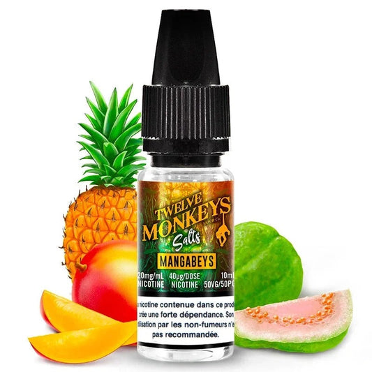 Mangabeys Sels de nicotine 10ml – Twelve Monkeys