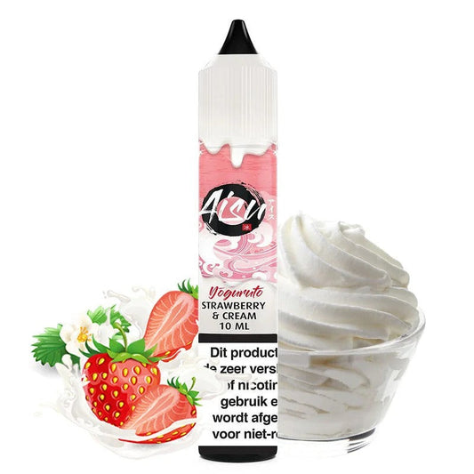 Strawberry Cream Aisu Nic Salt 10ml – Zap Juice