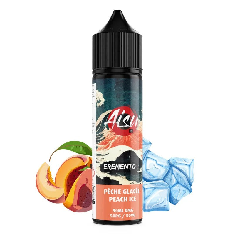 Pêche Glacée Eremento Aisu 50ml – Zap Juice