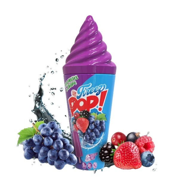 Pop Grape Red Fruits Freez Pop 50ml – E-Cone – Vape Maker