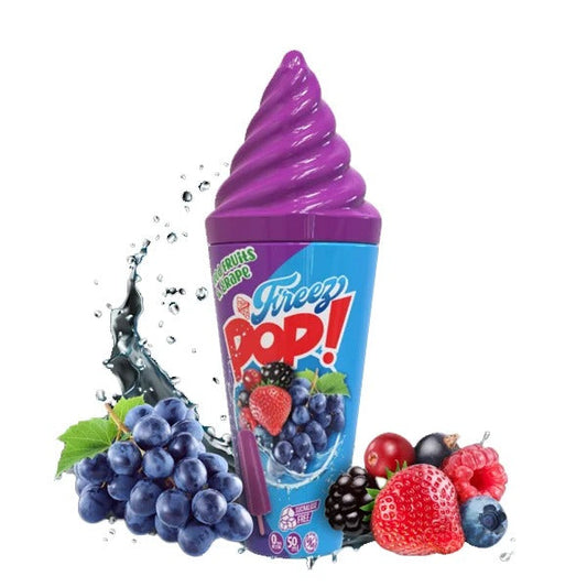 Pop Grape Red Fruits Freez Pop 50ml – E-Cone – Vape Maker