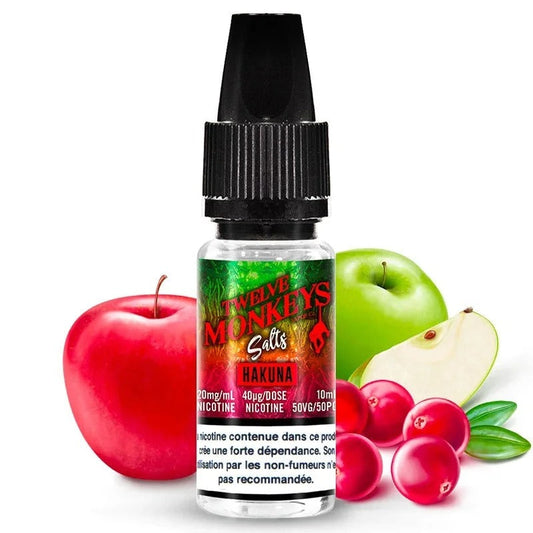 Hakuna Sels de nicotine 10ml – Twelve Monkeys