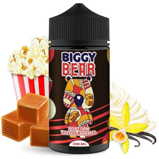 Pop Corn Toffee Caramel Biggy Bear 200ml – Secret’s Lab