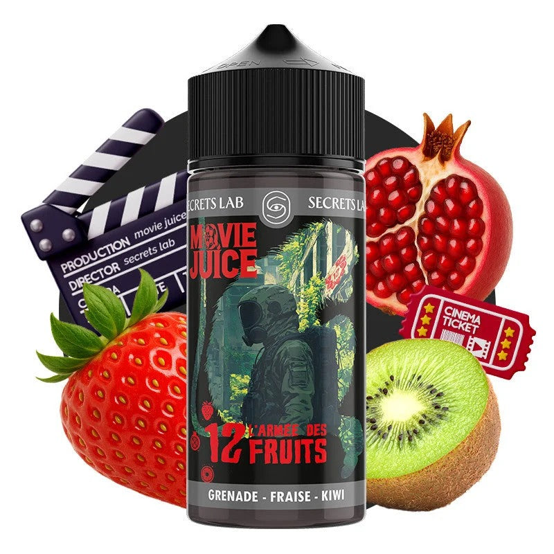 L’Armée Des 12 Fruits Movie Juice 100ml – Secret’sLab