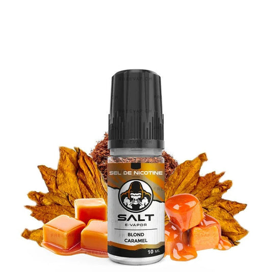 Blond Caramel Salt E-Vapor 10ml – Le French Liquide