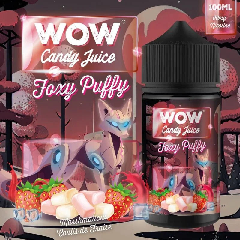 Foxy Puffy 100ml – Wow Candy Juice