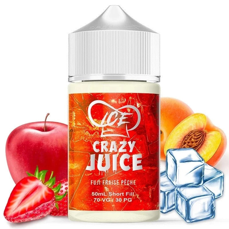 Fuji Fraise Pêche Ice 50ml – Mukk Mukk Entreprise