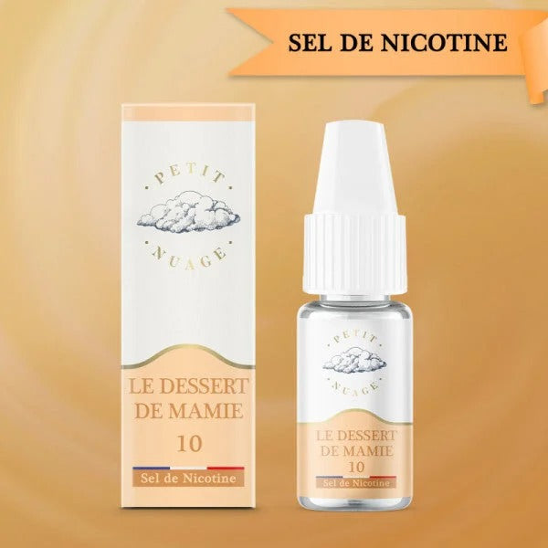 Le Dessert de Mamie – Salt 10ml – Petit Nuage