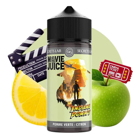 Indiana Pomm’s Movie Juice 100ml – Secret’sLab