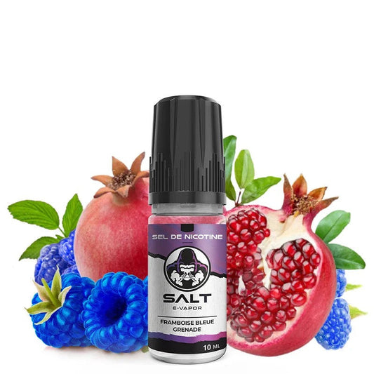 Framboise Bleue Grenade Salt E-Vapor 10ml – Le French Liquide