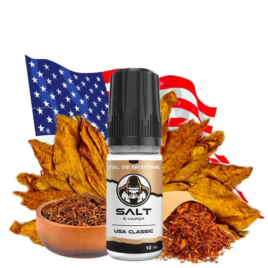 USA Classic Salt E-Vapor 10ml – Le French Liquide