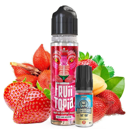Ramboutan Grenade Kumquat Fruiitopia 60ml – Le French Liquide