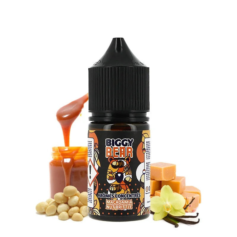 Concentré Macadamia Nut Brittle Biggy Bear 30ml – Secret’s Lab