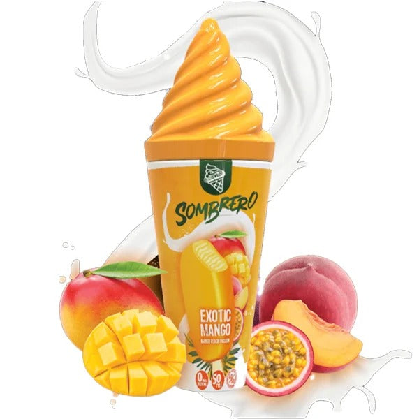 Exotic Mango Sombrero 50ml – E-Cone – Vape Maker