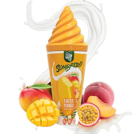 Exotic Mango Sombrero 50ml – E-Cone – Vape Maker