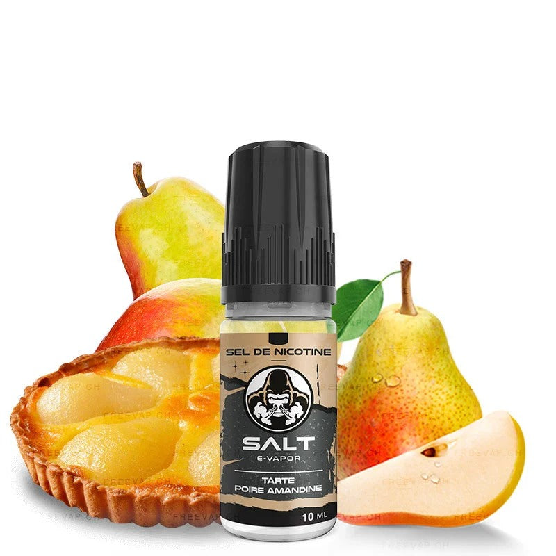 Tarte Poire Amandine Salt E-Vapor 10ml – Le French Liquide