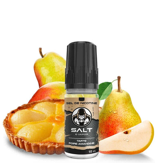Tarte Poire Amandine Salt E-Vapor 10ml – Le French Liquide