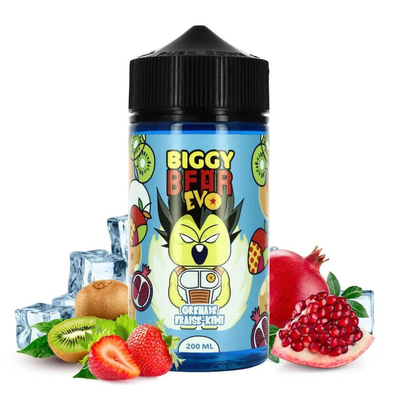 Grenade Fraise Kiwi Biggy Bear Evo 200ml – Secret’s Lab