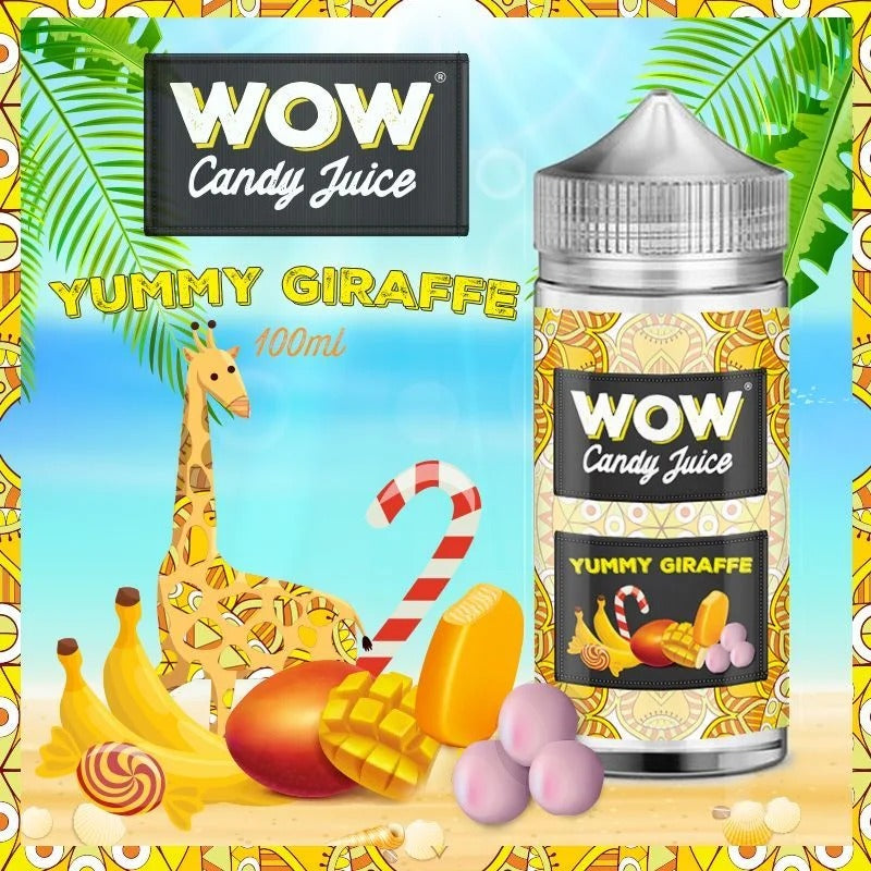 Yummy Giraffe 100ml – Wow Candy Juice