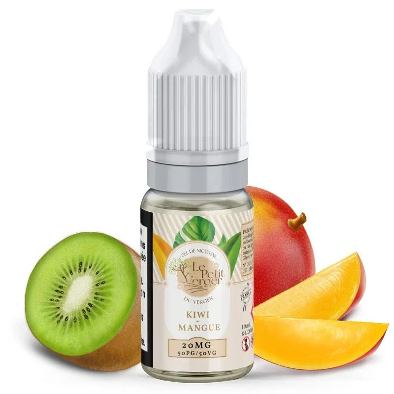 Kiwi Mangue Sels De Nicotine 10ml – Le Petit Verger