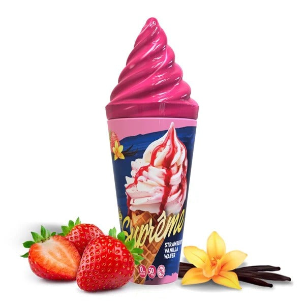 Strawberry Vanilla Suprême 50ml – E-Cone – Vape Maker