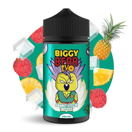 Ananas Litchi Givrés 200ml – Biggy Bear EVO