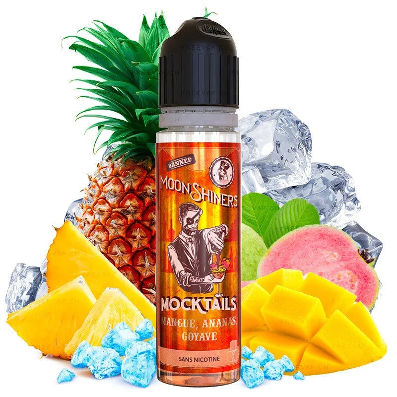 Mangue Ananas Goyave Mocktails By Moonshiners 50ml – Le French Liquide