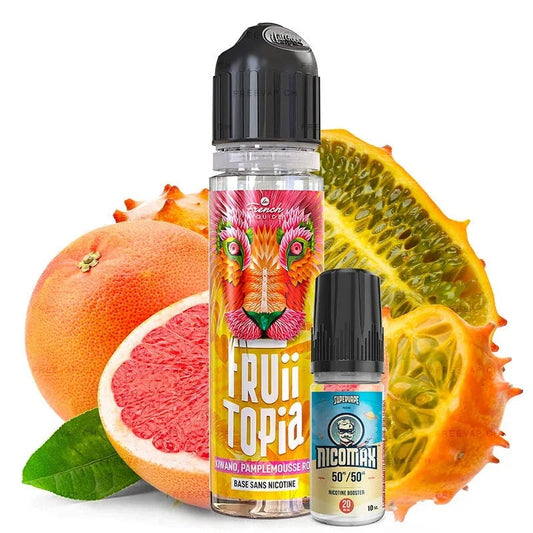 Kiwano Pamplemousse Rose Fruiitopia 60ml – Le French Liquide