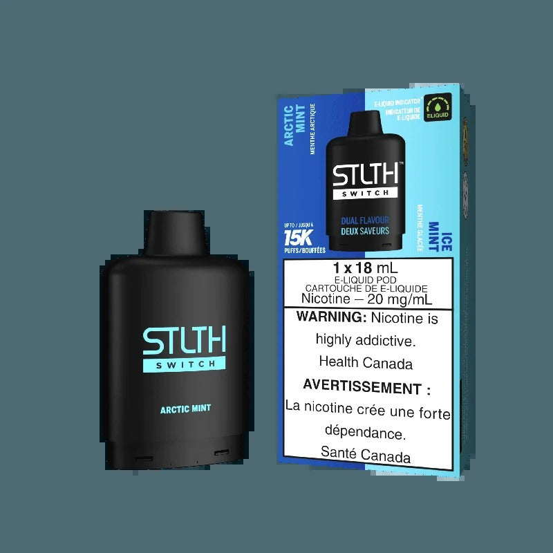 STLTH Switch – Menthe Arctique & Menthe Glacée