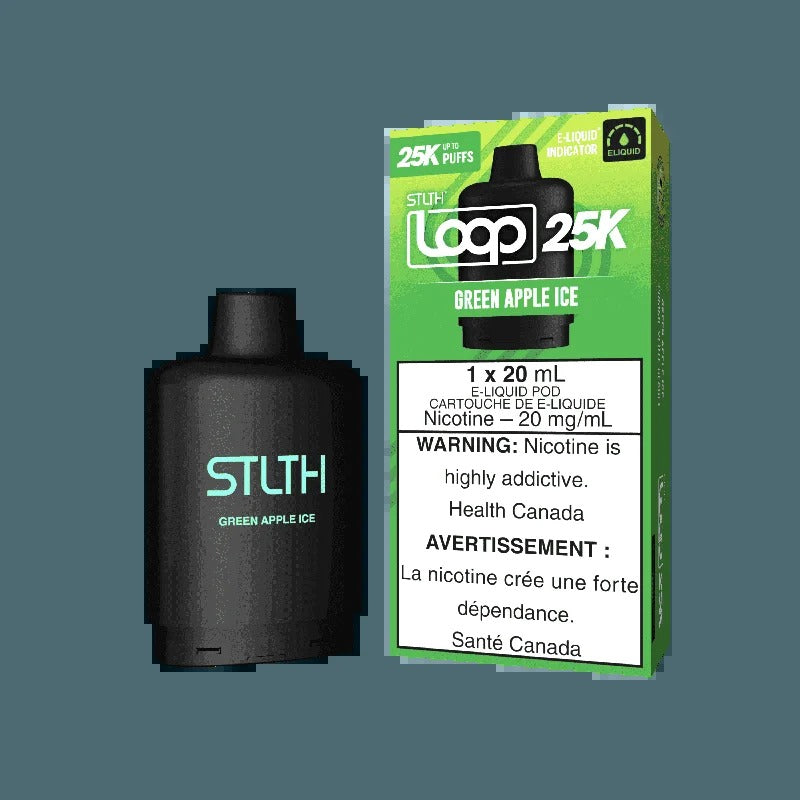 Boucle STLTH 25K – Glace à la pomme verte