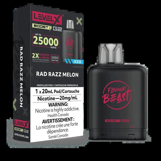 Saveur Beast Boost G2 de niveau X – Melon Rad Razz