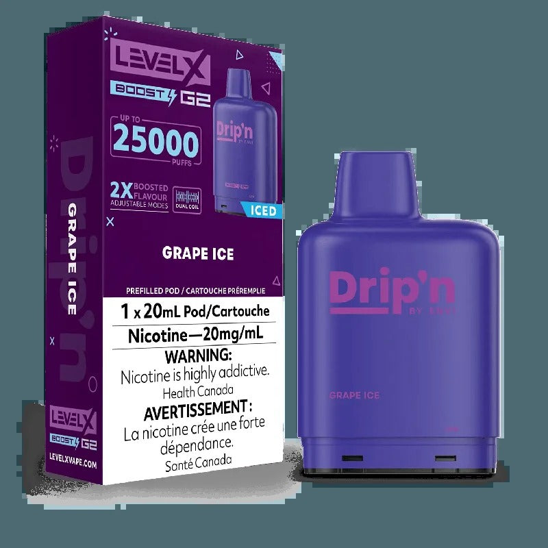 Level X Boost Drip’n – Raisin Glacé
