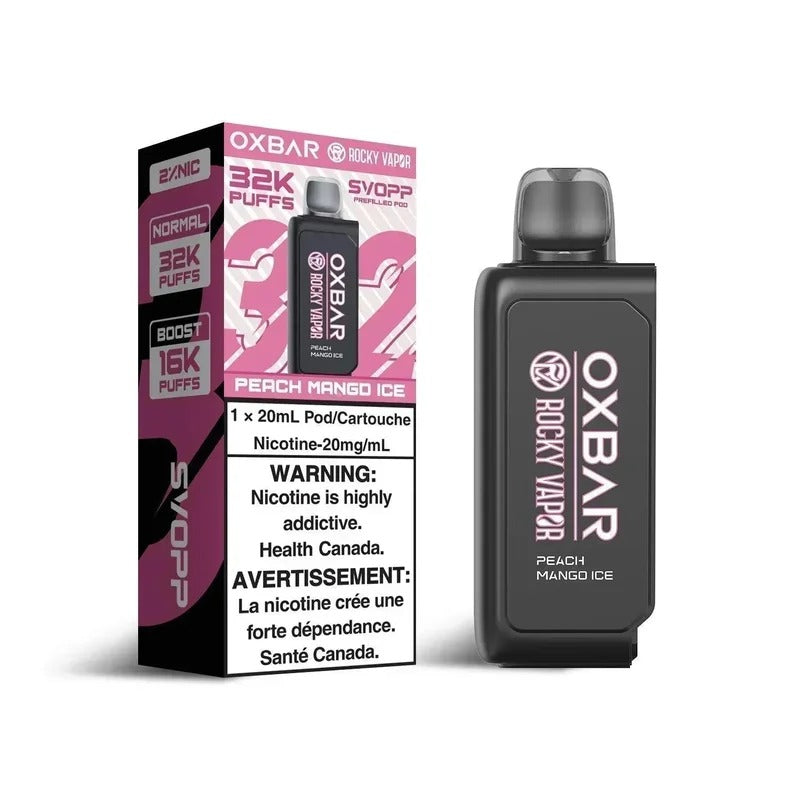Oxbar SVOPP 32K – Glace à la pêche et à la mangue