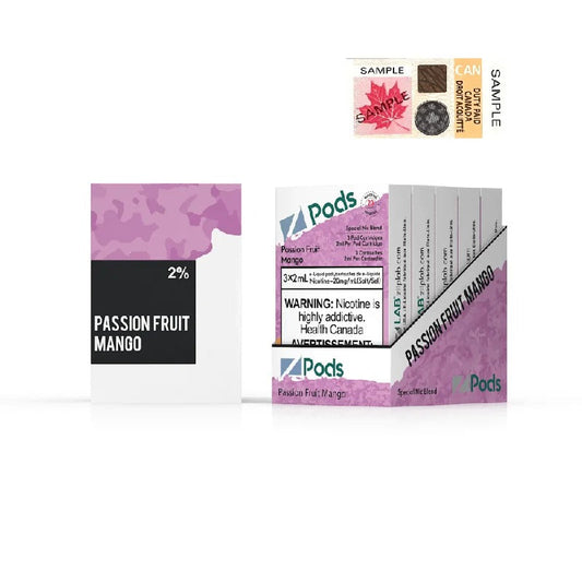 Z Pods – Passion Fruit Mangue 20mg