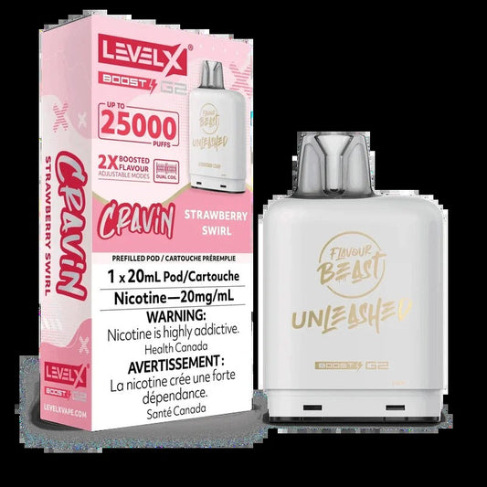 Boost de niveau X G2 Unleashed – Tourbillon de fraises en manque