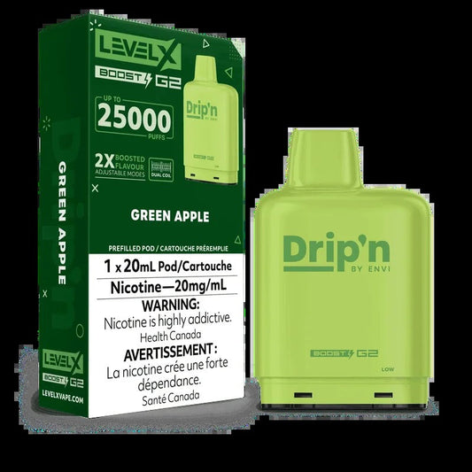 Drip’n Level X Boost G2 – Pomme verte