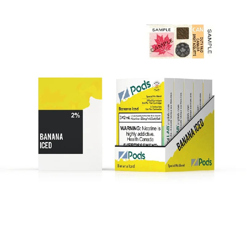 Z Pods – Banane glacée 20 mg