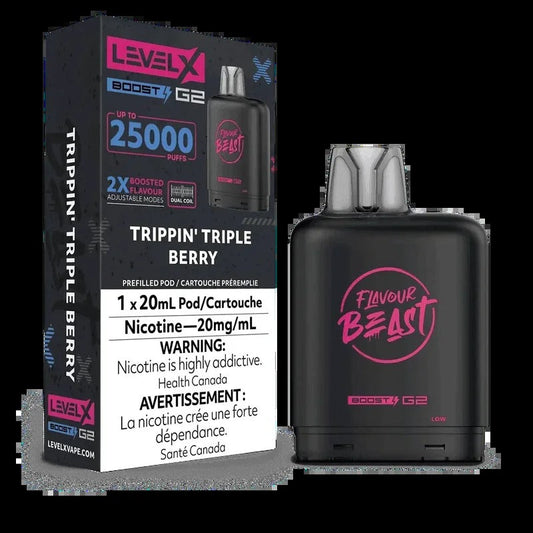 Level X Boost Flavour Beast – Trippin’ Triple Baies