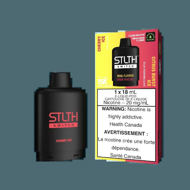 STLTH Switch – Cerise Glacée & Explosion d’Agrumes Glacée