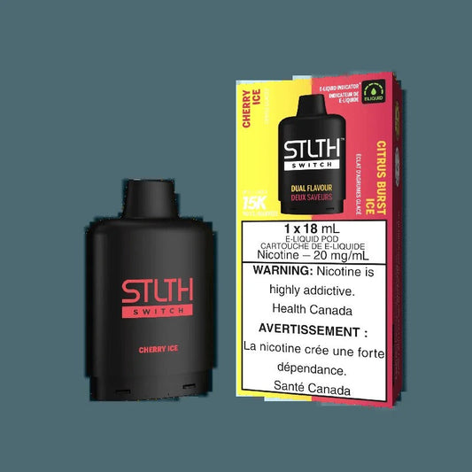STLTH Switch – Cerise Glacée & Explosion d’Agrumes Glacée