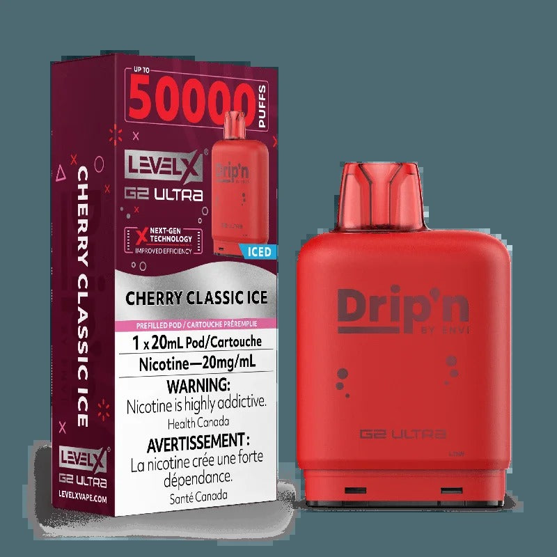 Level X Drip’N G2 Ultra – Cerise Classique Glacée
