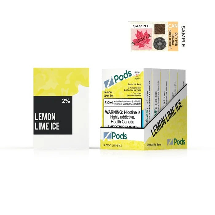 Z Pods – Glace citron-lime 20mg
