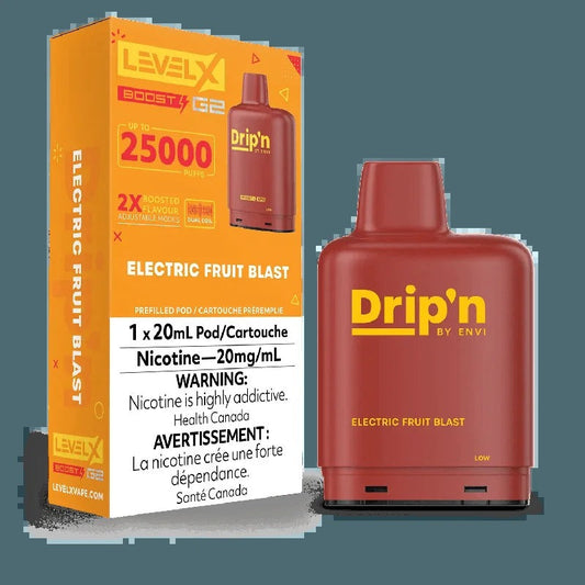 Level X Boost Drip’n – Explosion de Fruits Électriques