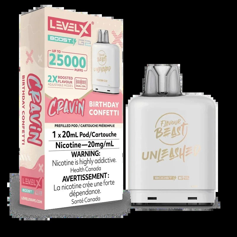 Boost G2 de niveau X Unleashed – J’ai envie de confettis d’anniversaire