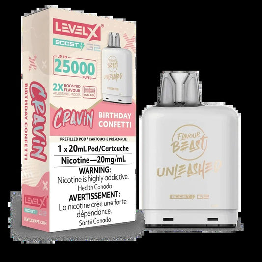 Boost G2 de niveau X Unleashed – J’ai envie de confettis d’anniversaire