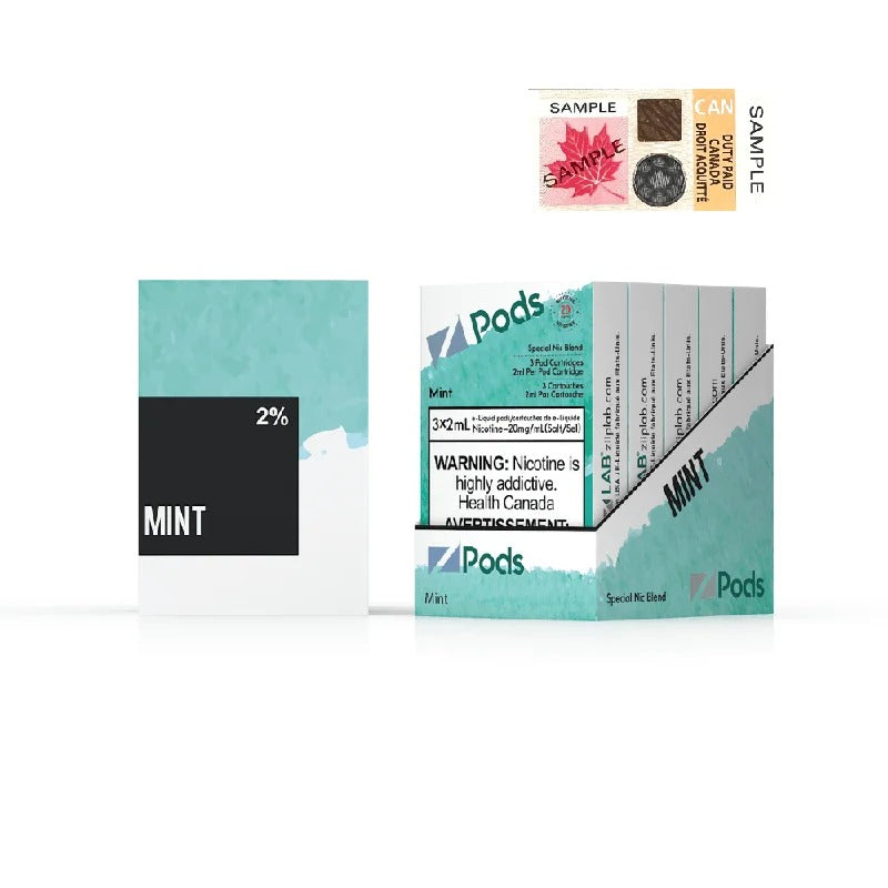 Z Pods – Menthe 20mg