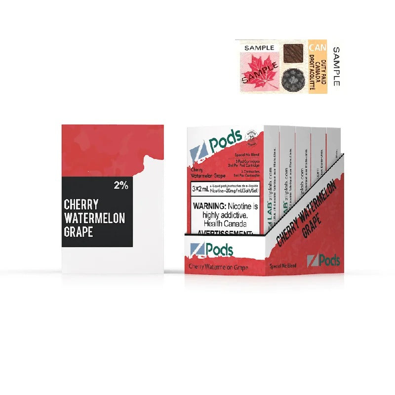 Z Pods – Raisin Pastèque Cerise 20mg